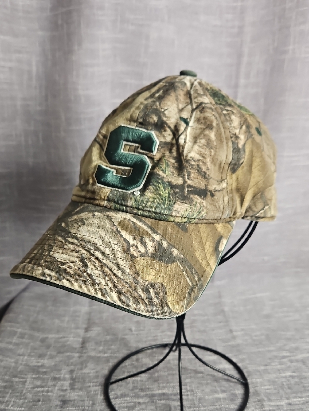 MSU Camo Baseball Cap